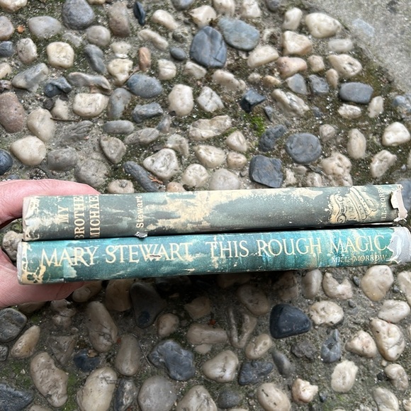 Vintage 60s Mary Stewart This Rough Magic & My Brother Michael Hardback Books - Picture 3 of 13